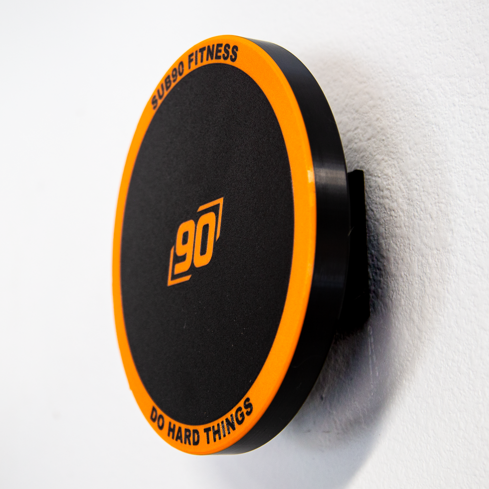 Black and Orange Wall Ball Target