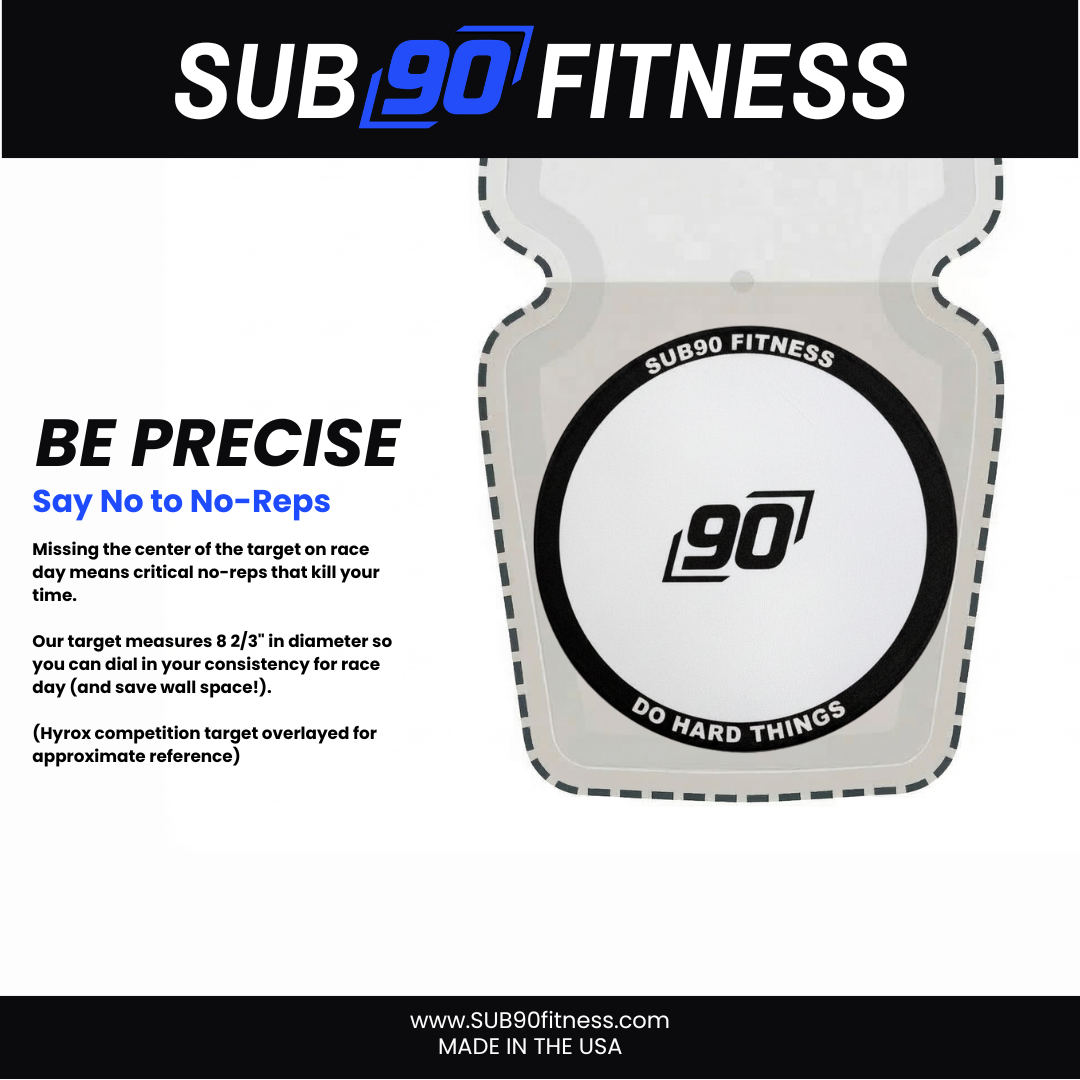 SUB90 Wall Ball Target (Wall-Mounted)