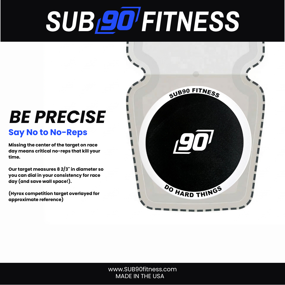 SUB90 Wall Ball Target (Wall-Mounted)
