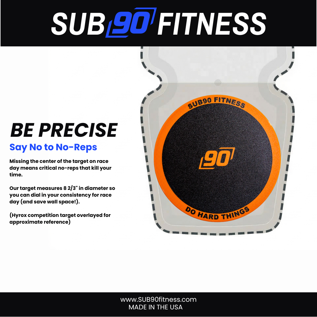 SUB90 Wall Ball Target (Wall-Mounted)