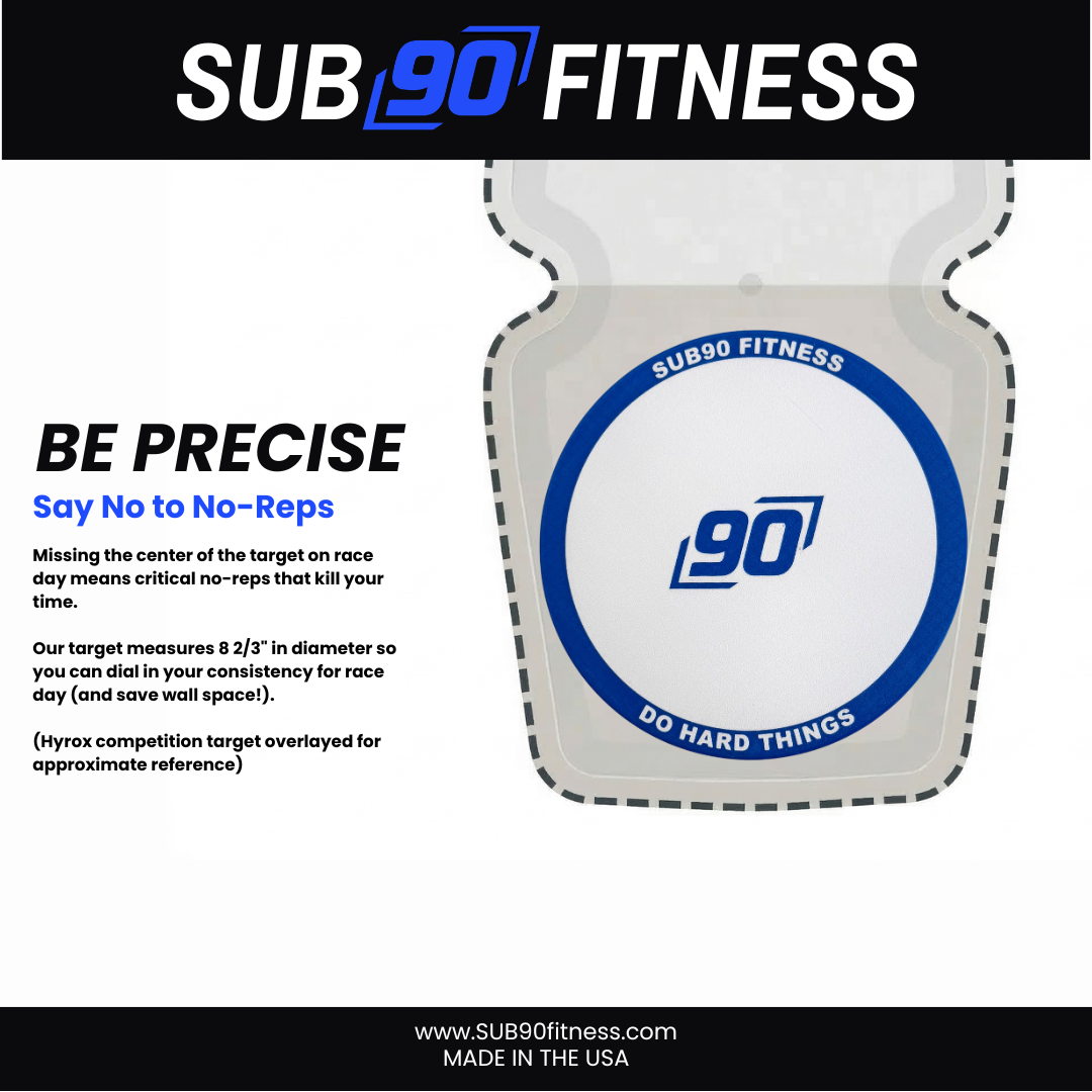 SUB90 Wall Ball Target (Wall-Mounted)